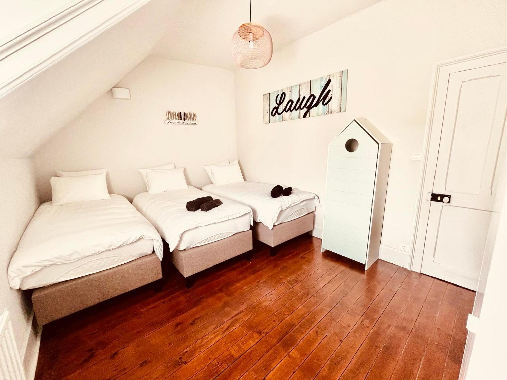Villa Leontine Wimereux Bagian luar foto